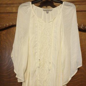 Valerie Stevens Cream Tunic XL